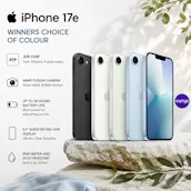 BRAND NEW APPLE iPhone 17e WINNERS CHOICE OF COLOUR