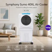 SYMPHONY SUMO 40XL AIR COOLER - WHITE