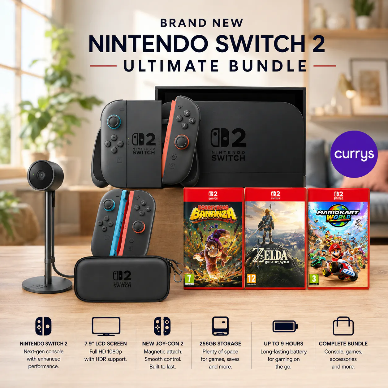 BRAND NEW NINTENDO SWITCH 2 ULTIMATE BUNDLE