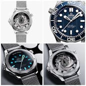 NEW 2026 OMEGA SEAMASTER DIVER JAMES BOND 60TH ANNIVERSARY BLUE DIAL