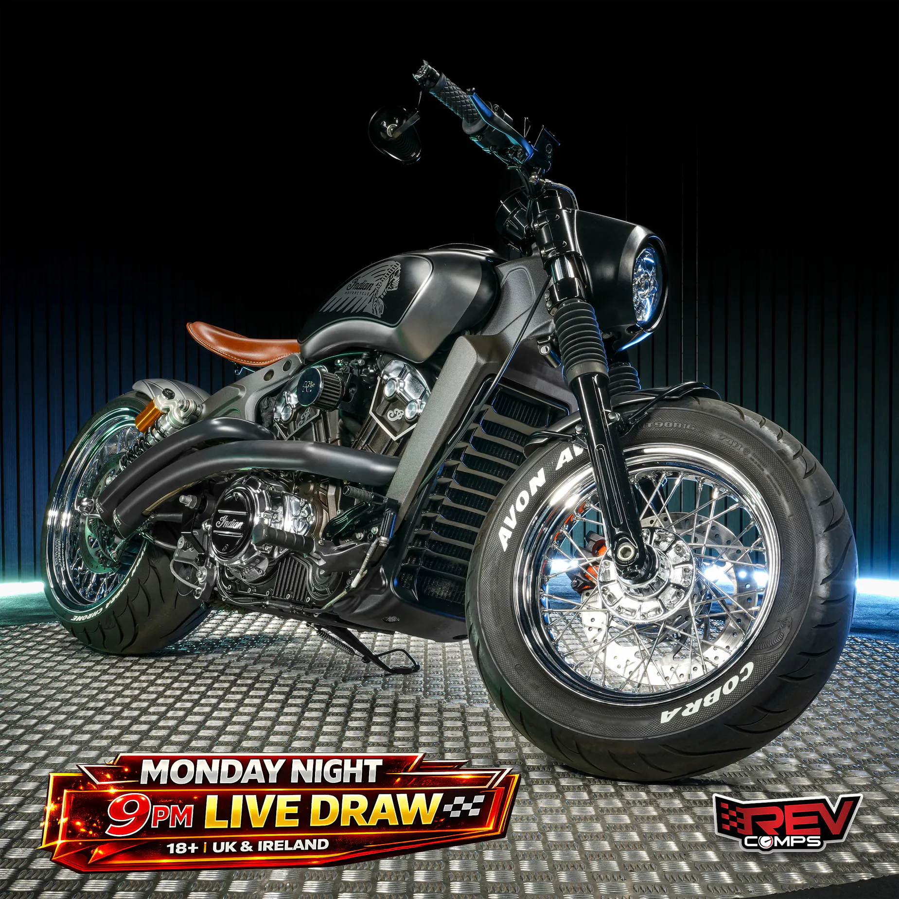 2017 INDIAN SCOUT 240 CUSTOM + £1000