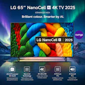 LG NANO80 65" NANOCELL AI 4K HDR SMART TV