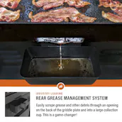 BLACKSTONE 36 INCH 4 BURNER GAS GRIDDLE BUILT IN AIR FRYERS