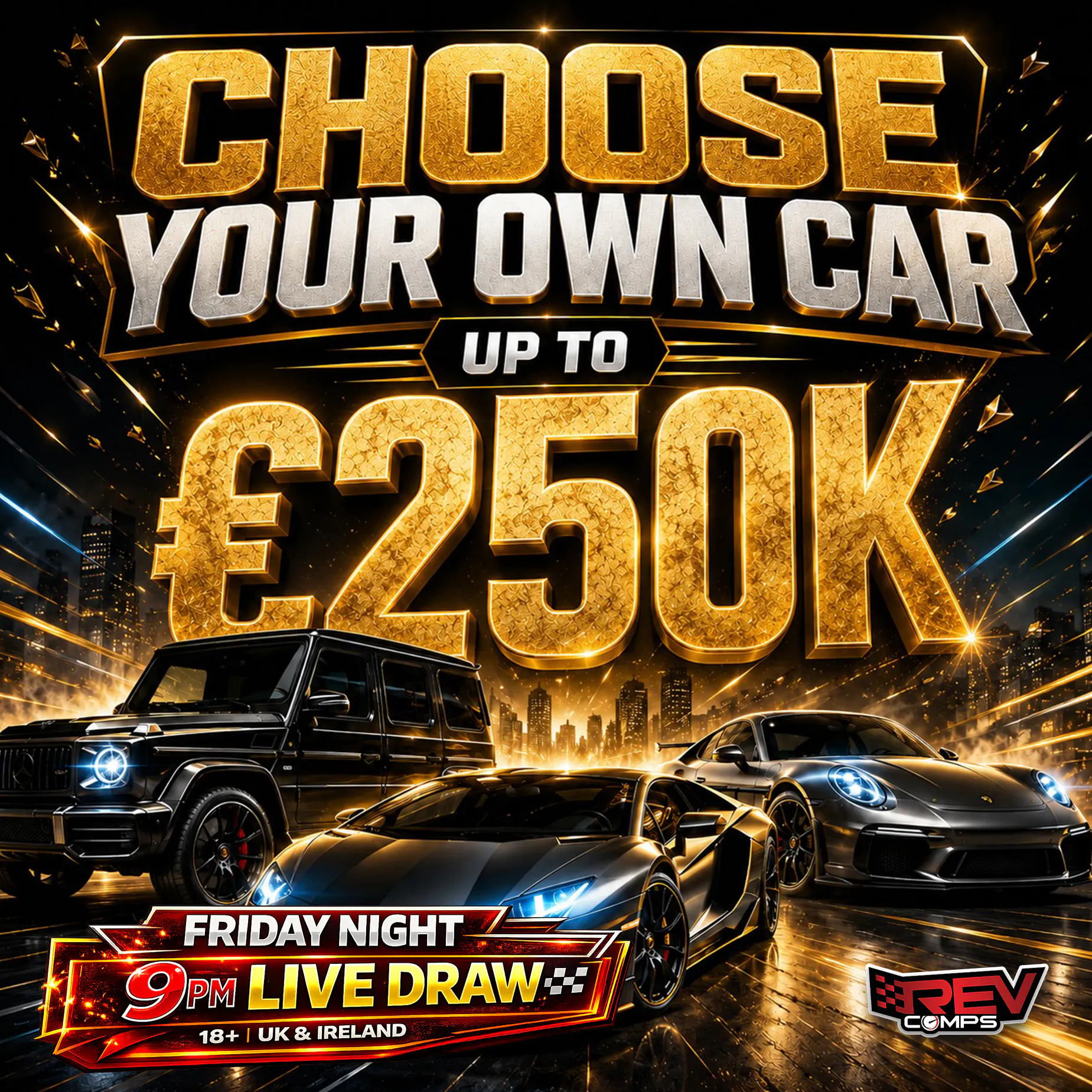 CHOOSE YOUR OWN VEHICLE(S) UP TO £250,000 – KEEP THE CHANGE - CHEAP