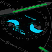 Swatch X OMEGA SNOOPY BLACK MISSION TO THE MOONPHASE