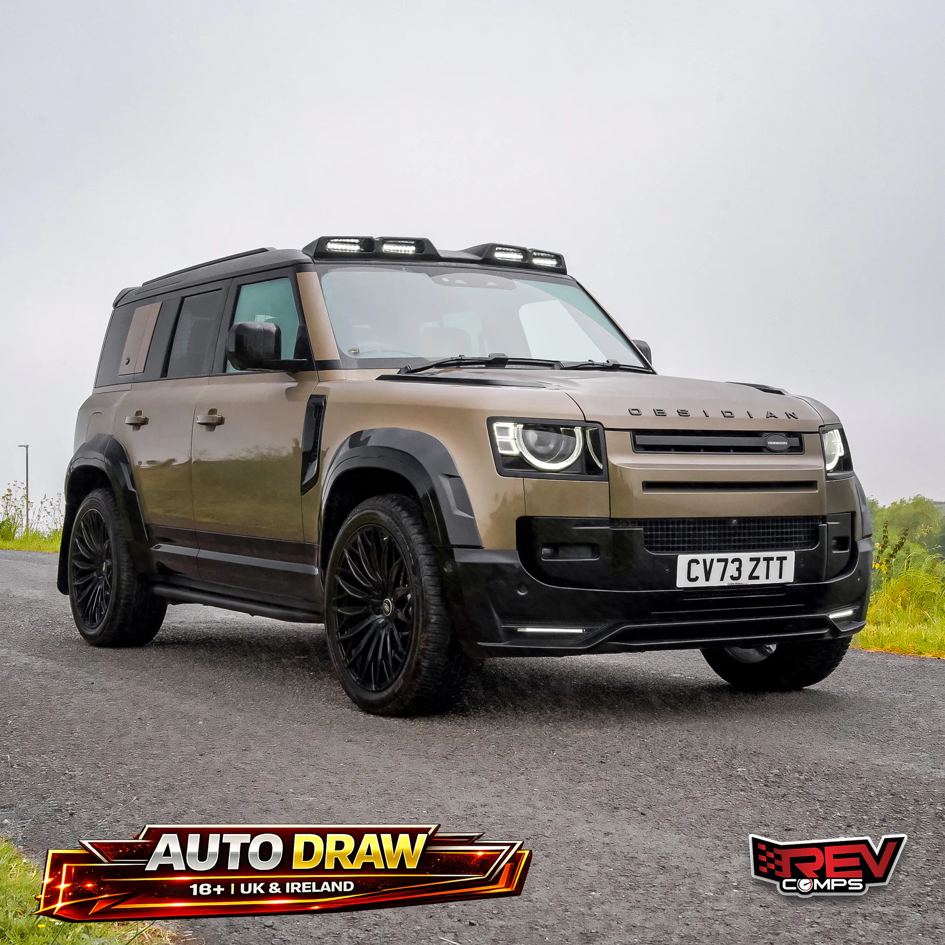 2024 Land Rover Defender 110 Obsidian + £5000