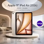 APPLE 11" IPAD AIR (2026) 256GB STARLIGHT – M4 CHIP