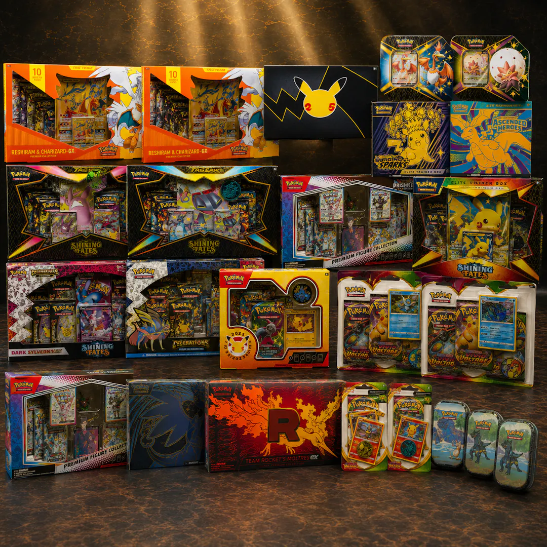 MEGA NEW AND SEALED POKEMON TCG BUNDLE