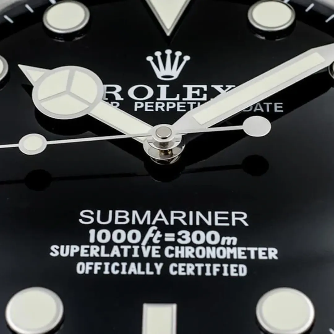 SUBMARINER ROLEX 'STARBUCKS' STYLE WALL CLOCK