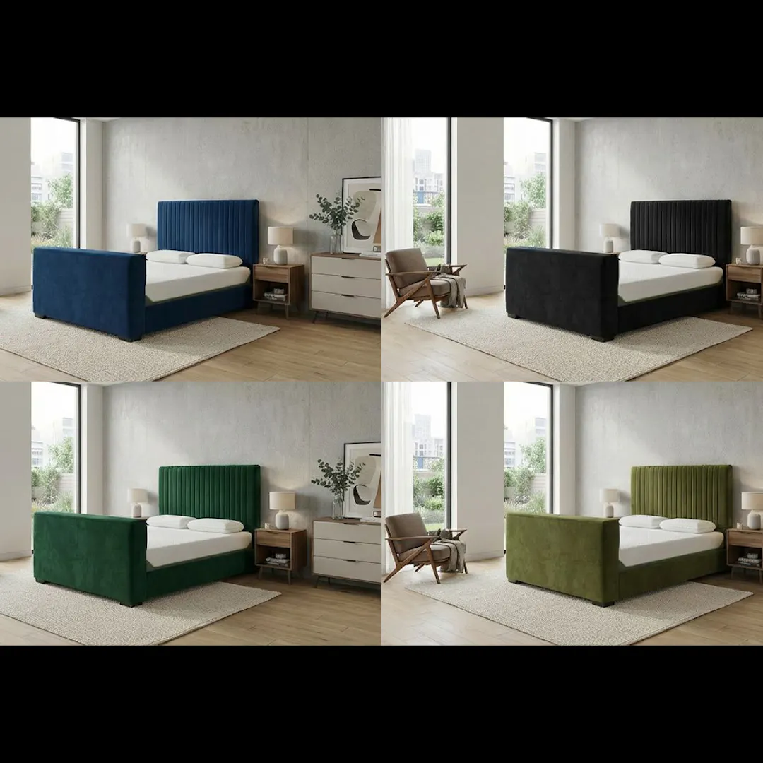 THE ULTIMATE KINGSIZE TV BED BUNDLE - FRAME, MATTRESS & TV