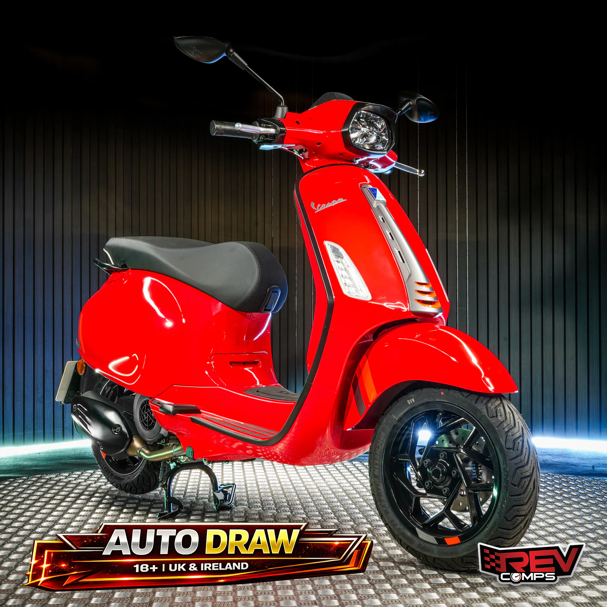 NEW 2026 VESPA SPRINT 125 ROSSO