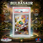 PSA 10 KANTO STARTER ILLUSTRATION RARE 3 CARD POKEMON COLLECTION