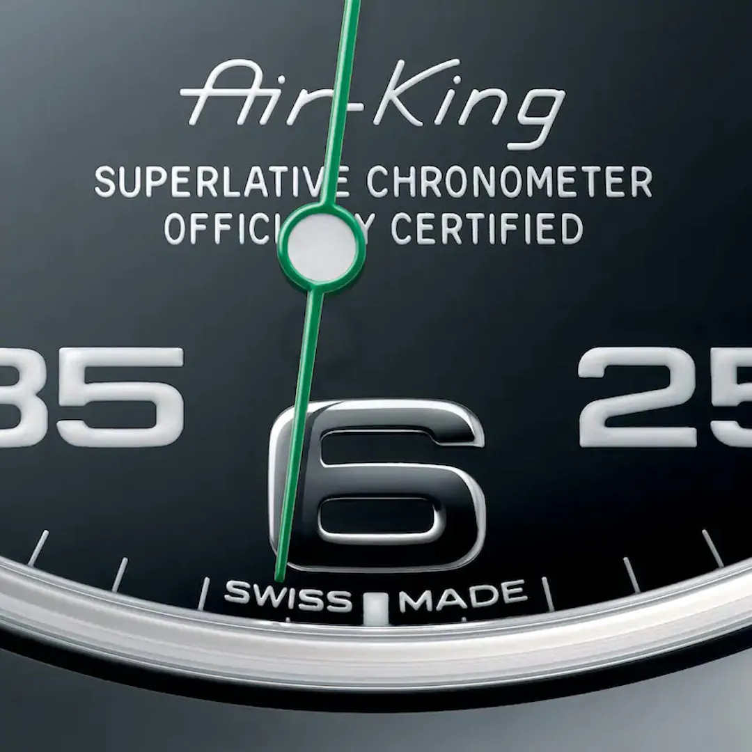 NEW ROLEX AIR KING 40MM BLACK DIAL or £5,000