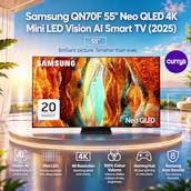 SAMSUNG QN70F 55" NEO QLED 4K MINI LED VISION AI SMART TV