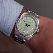 New 2026 Rolex 36MM OP PISTACHIO GREEN DIAL or £6,000