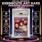 AGS 9.5 EXEGGCUTE ART RARE PARADISE DRAGONA JAPANESE EDITION POKEMON