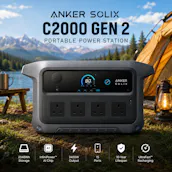 NEW RELEASE ANKER SOLIX C2000 GEN 2 PORTABLE POWER STATION