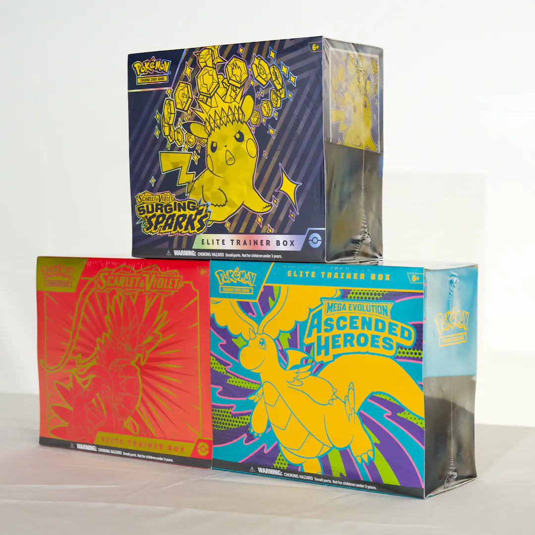 ENORMOUS NEW & SEALED POKÉMON TCG COLLECTION BUNDLE – ETBS, PREMIUM COLLECTIONS & MORE