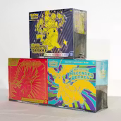 ENORMOUS NEW & SEALED POKÉMON TCG COLLECTION BUNDLE – ETBS, PREMIUM COLLECTIONS & MORE