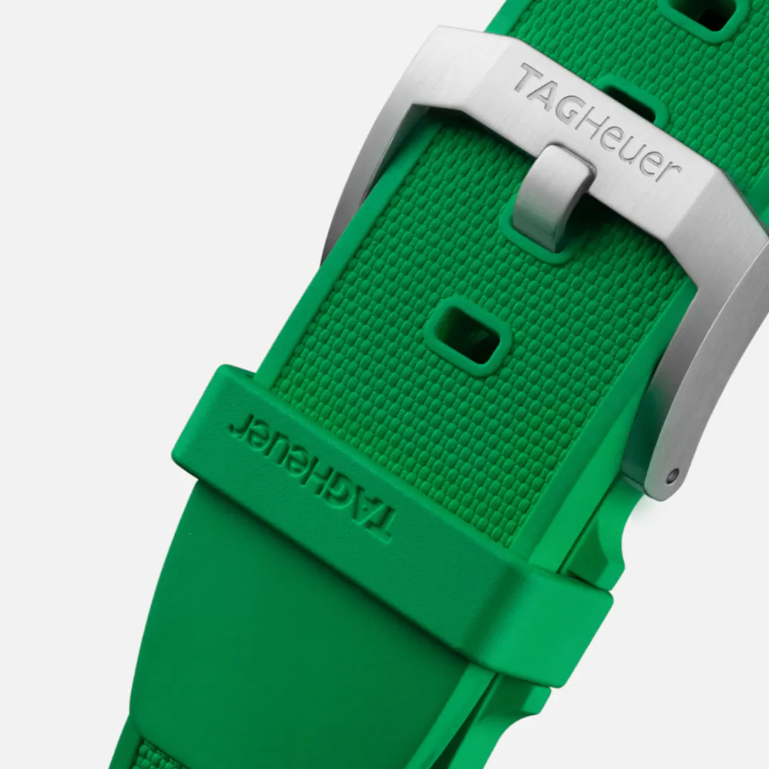 TAG HEUER FORMULA 1 43MM GREEN DIAL WATCH
