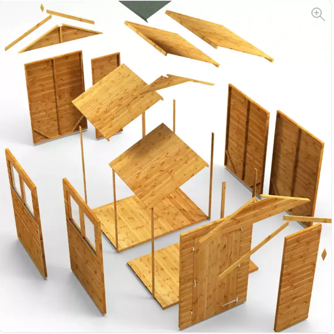 Power Apex GARDEN Shed 8x6