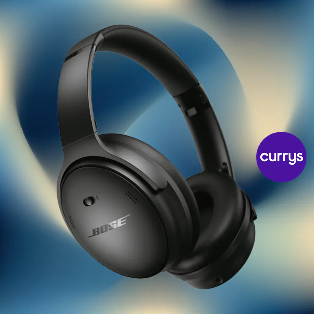 BOSE QUIETCOMFORT WIRELESS BLUETOOTH NOISE-CANCELLING HEADPHONES - BLACK