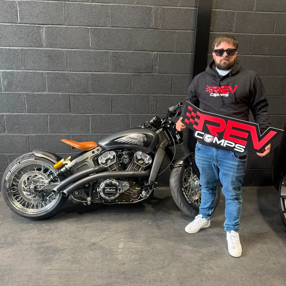 grant jones - 2017 INDIAN SCOUT 240 CUSTOM + £1000