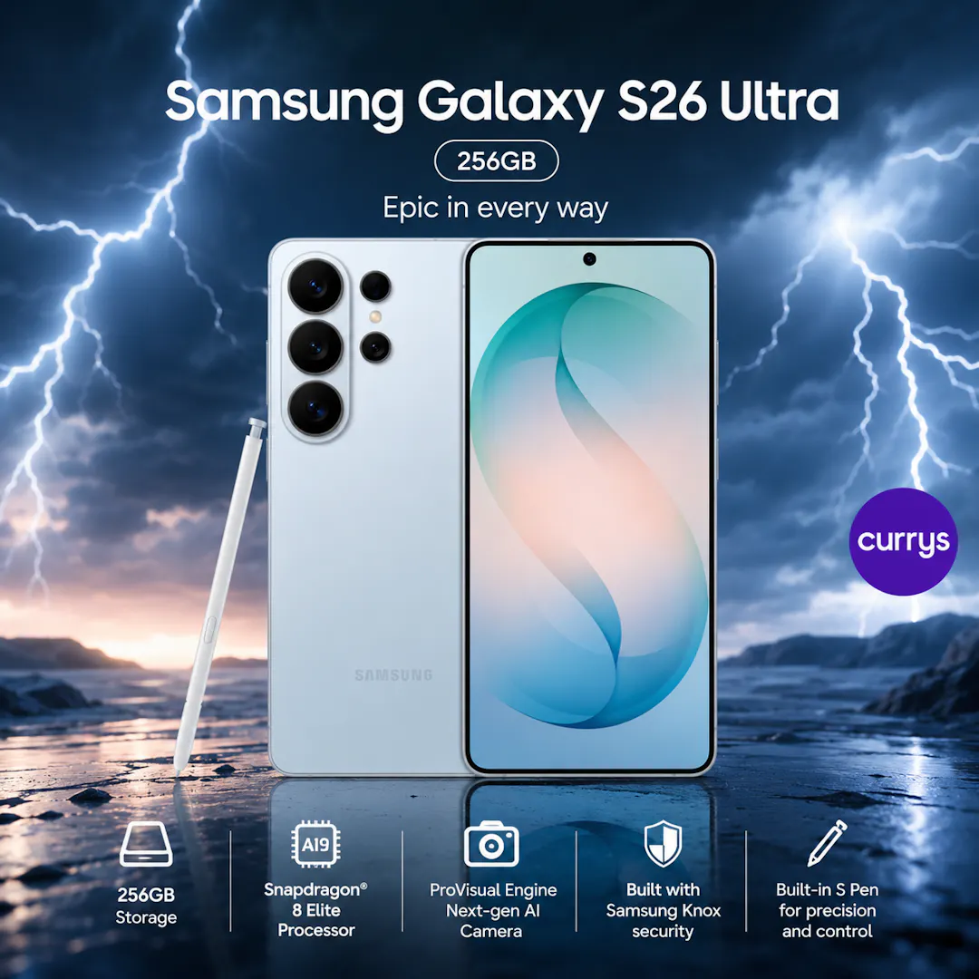 SAMSUNG GALAXY S26 ULTRA - WINNERS CHOICE OF COLOUR