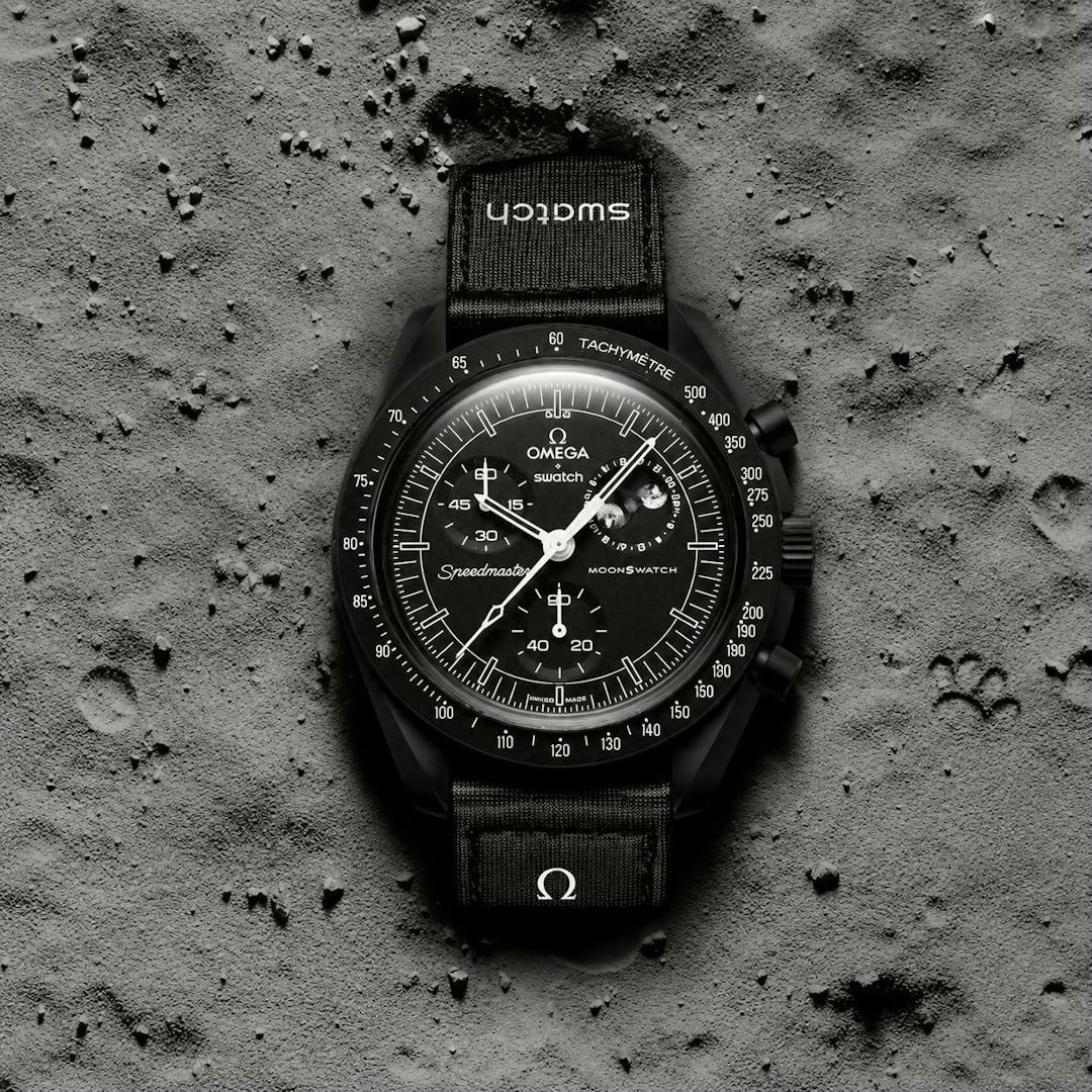 Lewis Adkins - SWATCH X OMEGA SNOOPY MOONPHASE BLACK