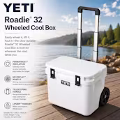 BRAND NEW YETI ROADIE 32 WHEELED COOL BOX 4 X COLOUR CHOICES