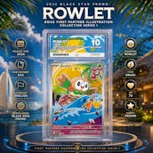ACE GEM MINT 10 FIRST PARTNER ILLUSTRATION SERIES 1 SIX-CARD POKEMON COLLECTION