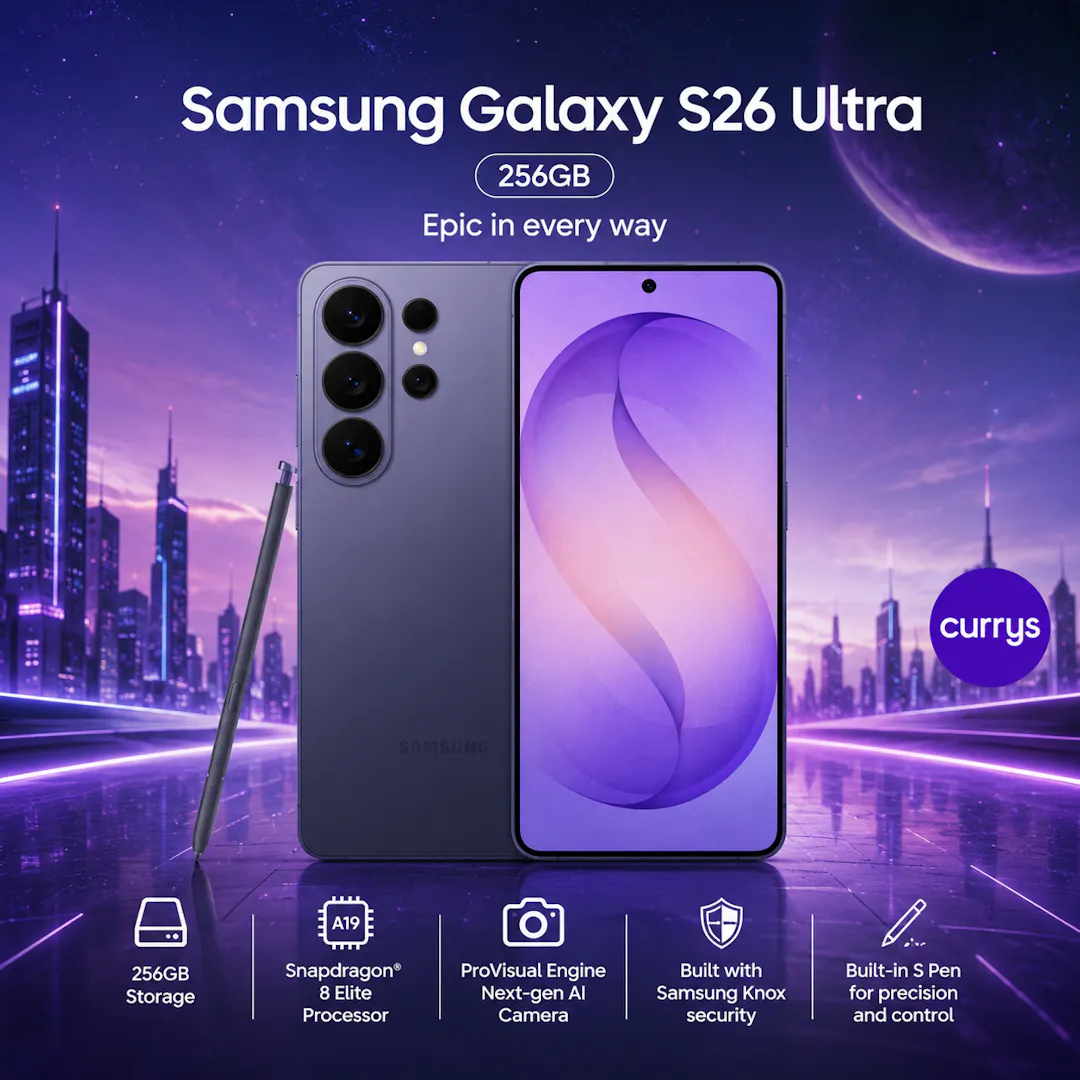 SAMSUNG GALAXY S26 ULTRA - WINNERS CHOICE OF COLOUR