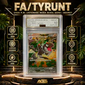 AGS 10 TYRUNT 089/080 AR NIHIL ZERO SECRET SHOWCASE POKEMO