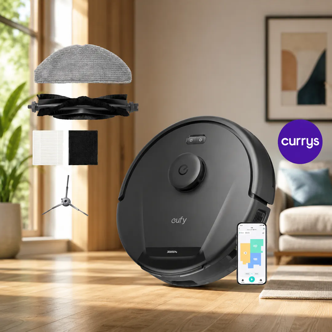 EUFY ROBOVAC L60 HYBRID ROBOT VACUUM CLEANER - BLACK