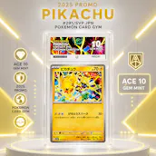 2025 PIKACHU #291/SV-P JPN PROMO ACE 10 GEM MINT – POKÉMON CARD GYM