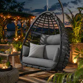 BALI HANGING EGG CHAIR + COVER 5 COLOUR CHOICES