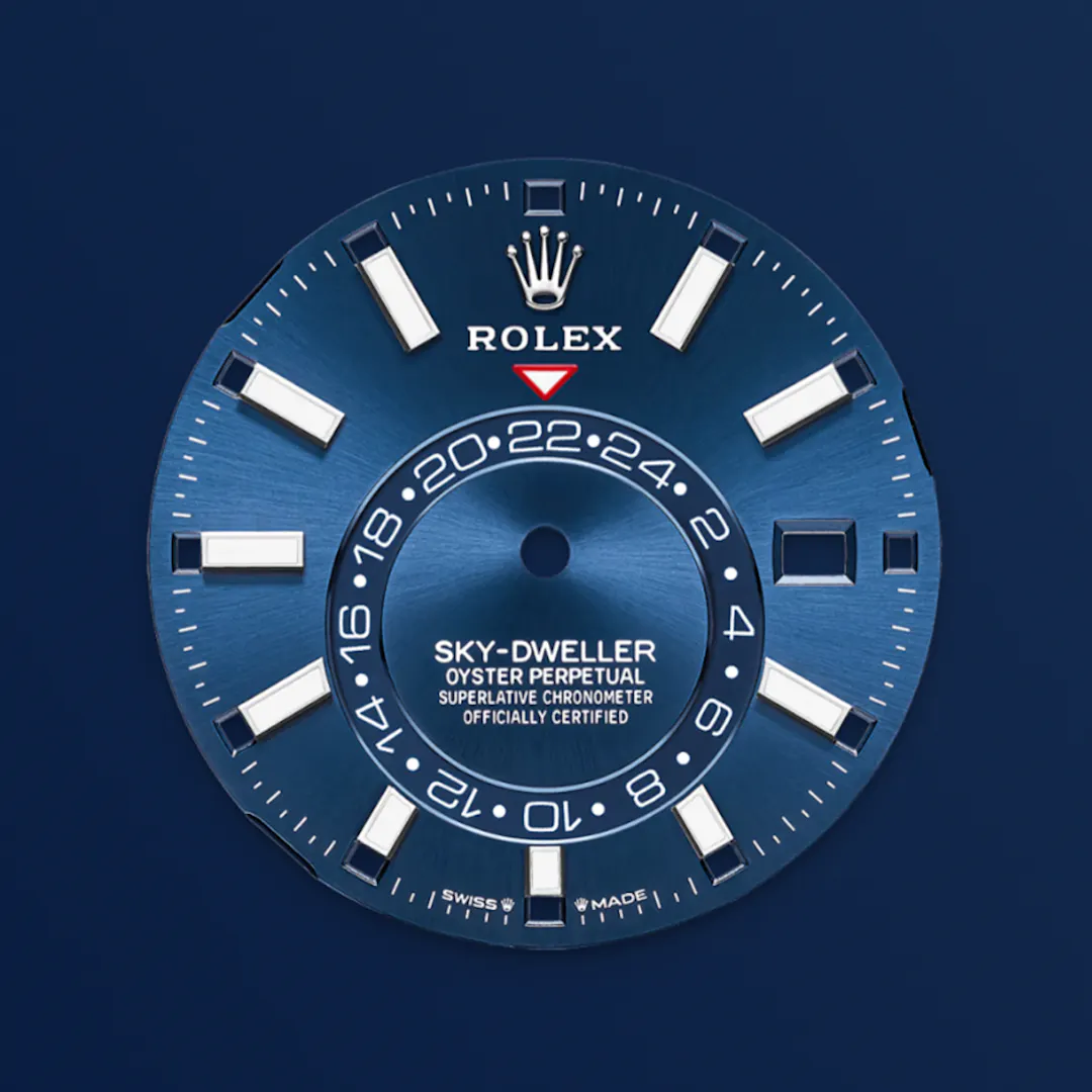 NEW 2026 ROLEX SKY-DWELLER WHITE GOLD BLUE DIAL OR £16,000
