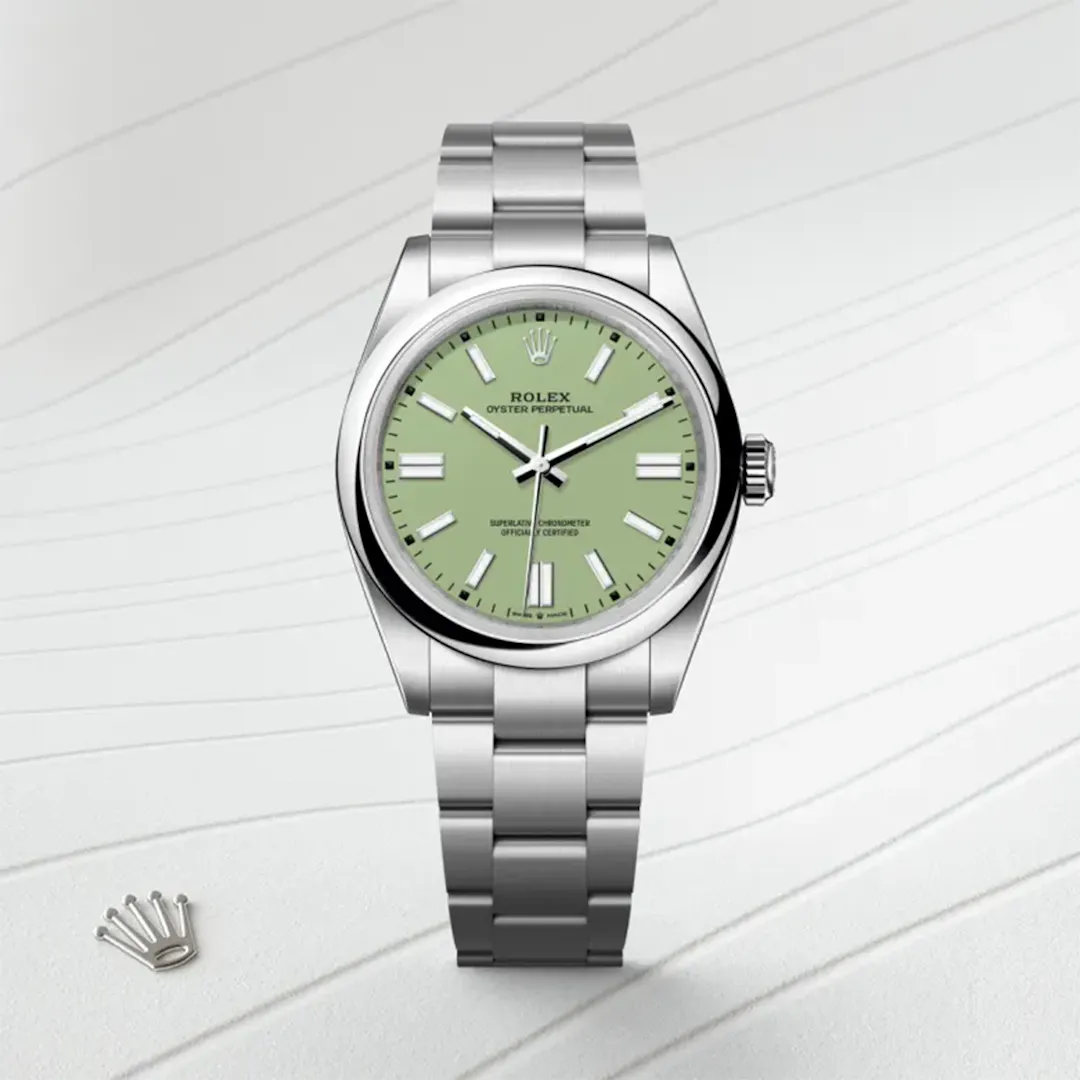 New 2026 Rolex 36MM OP PISTACHIO GREEN DIAL or £6,000