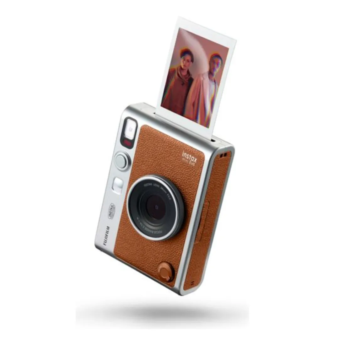 INSTAX MINI EVO DIGITAL INSTANT CAMERA - BROWN