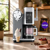 NINJA CREAMI SCOOP & SWIRL 13-IN-1 ICE CREAM AND SOFT SERVE MAKER - SILVER