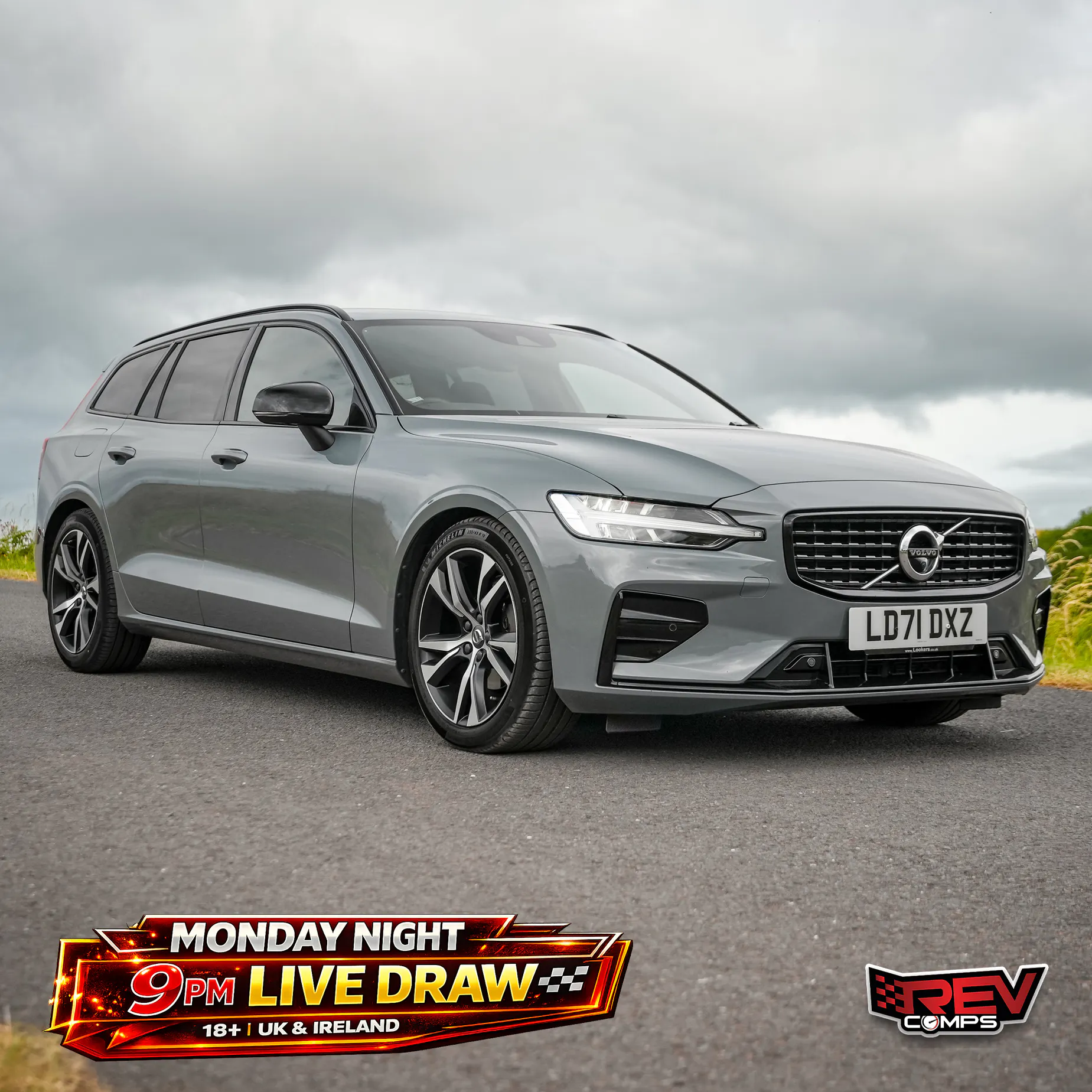 2021 Volvo V60 B4 MHEV R Design Estate + £3000