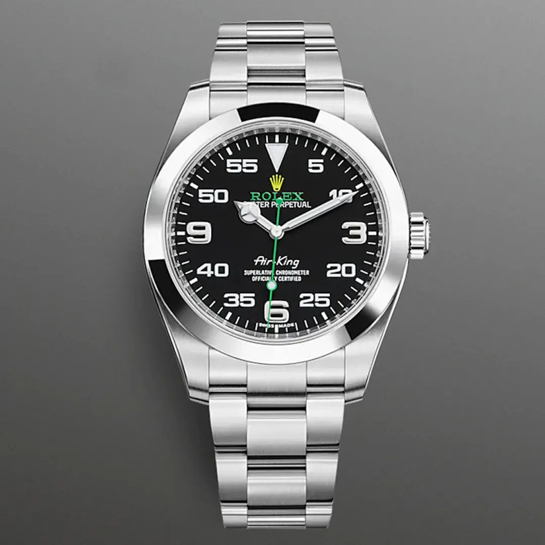 NEW ROLEX AIR KING 40MM BLACK DIAL or £5,000