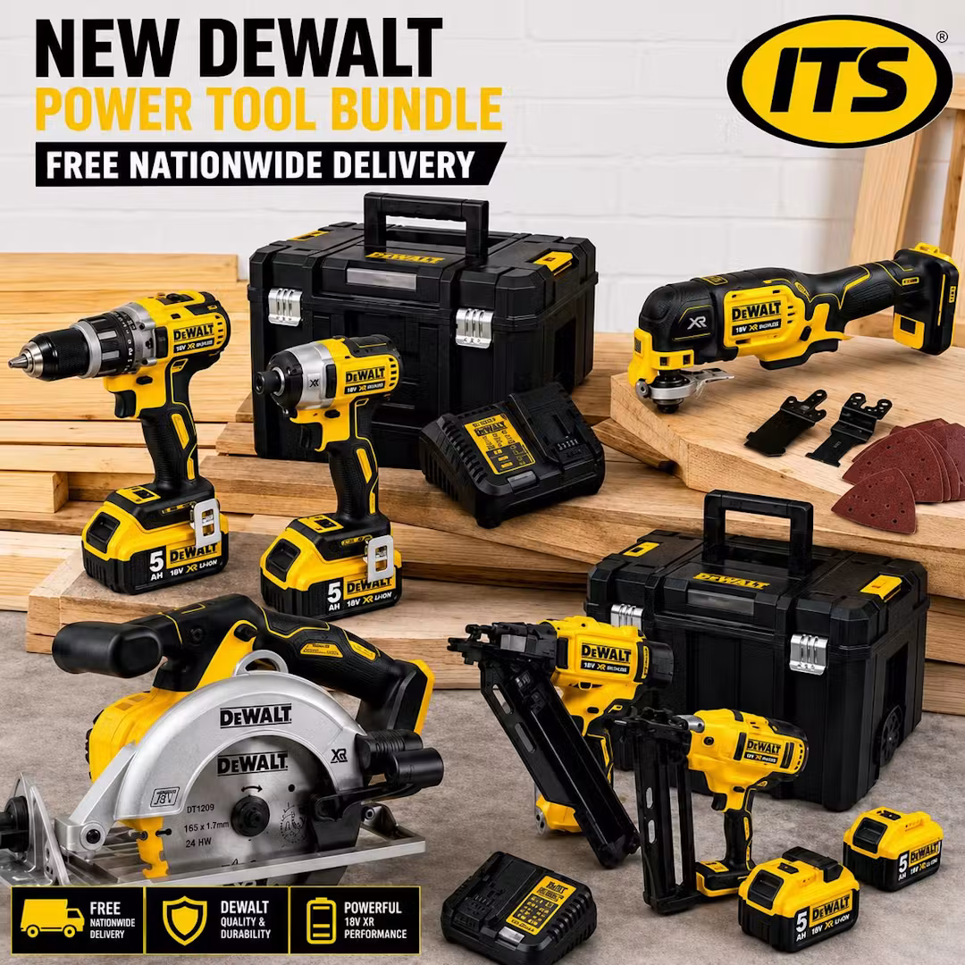 MEGA DEWALT DIY POWER TOOL BUNDLE