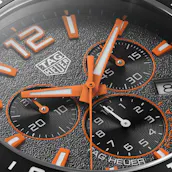 TAG Heuer F1 43mm Chrono BLACK ORANGE CERAMIC