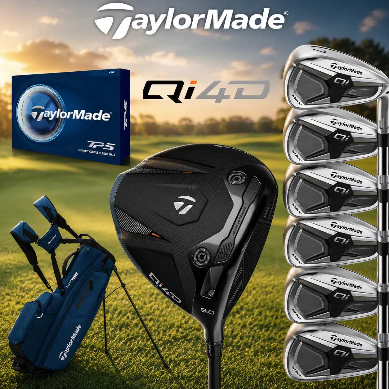 TAYLORMADE QI4D MEGA BUNDLE
