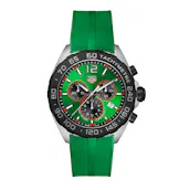 TAG HEUER FORMULA 1 43MM GREEN DIAL WATCH