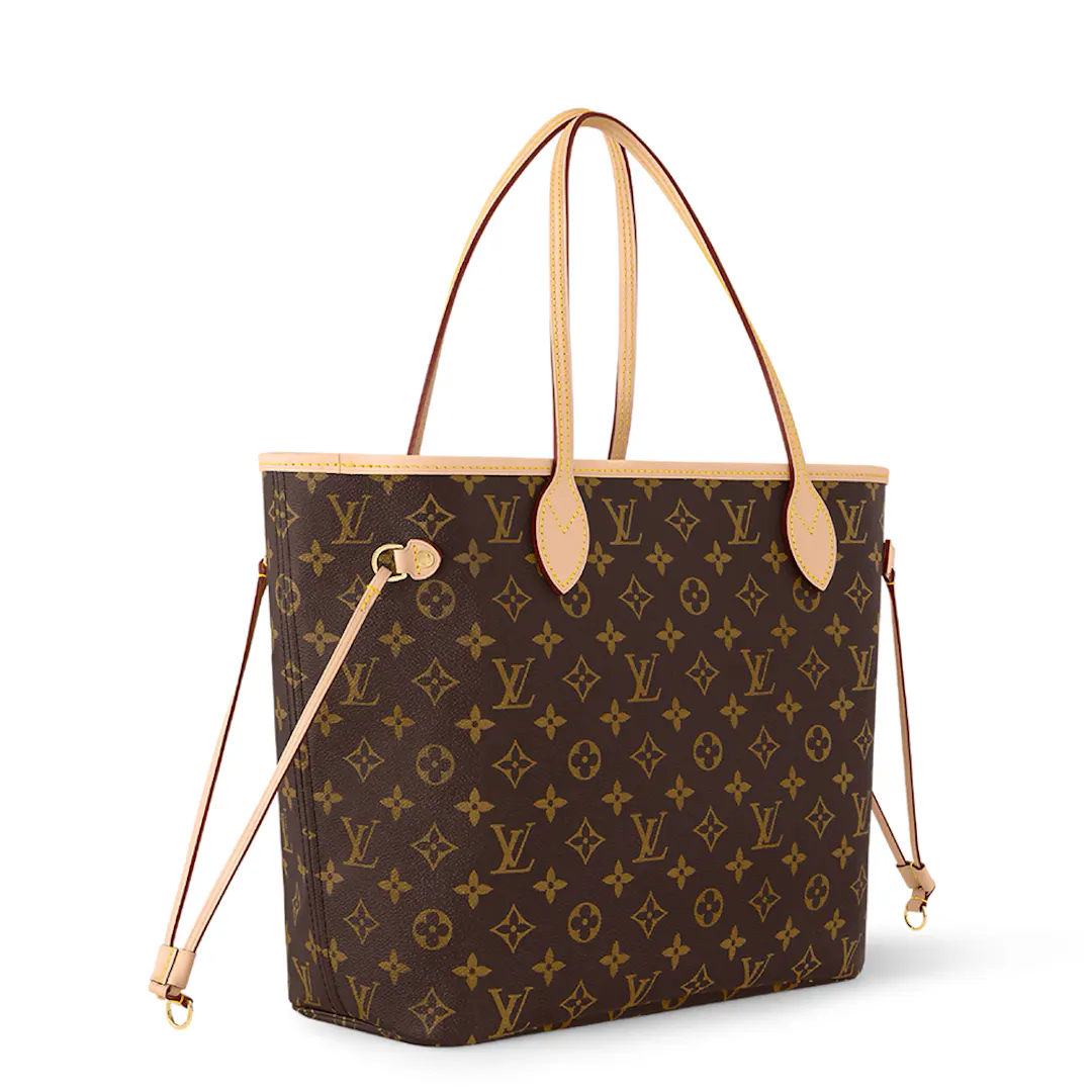 NEW LOUIS VUITTON NEVERFULL MM CHERRY TOTE BAG