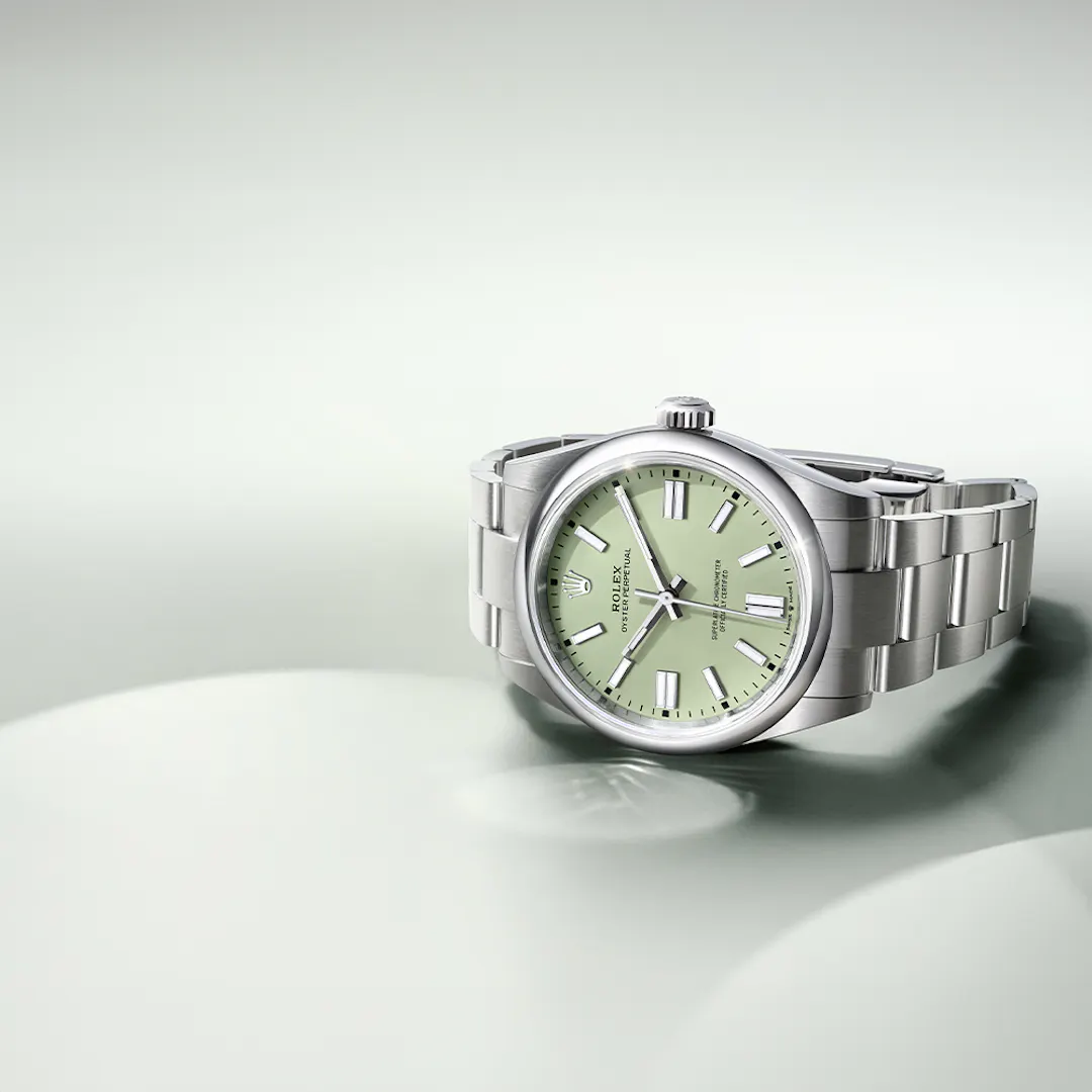 New 2026 Rolex 36MM OP PISTACHIO GREEN DIAL or £6,000