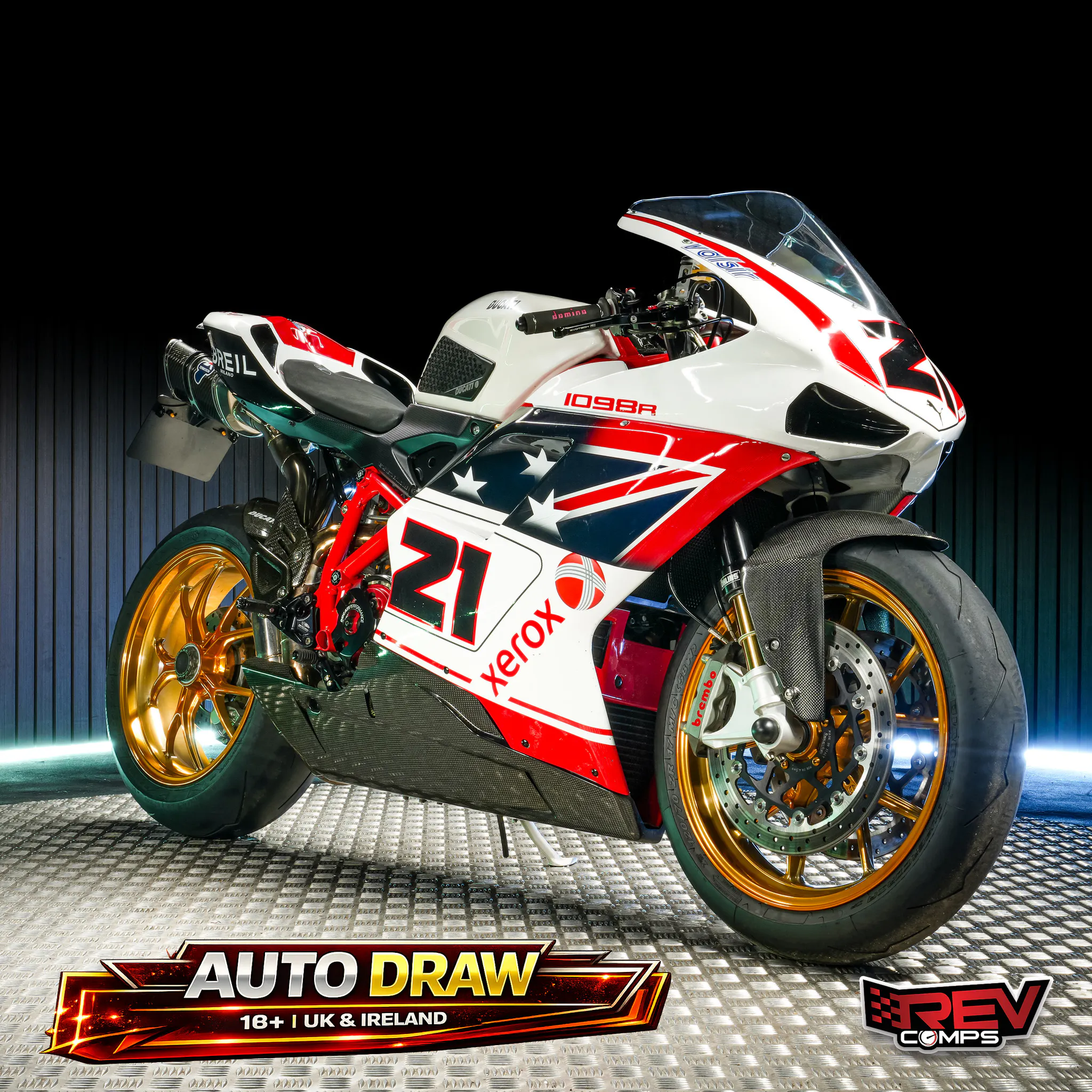 2007 Ducati 1098R XEROX Custom