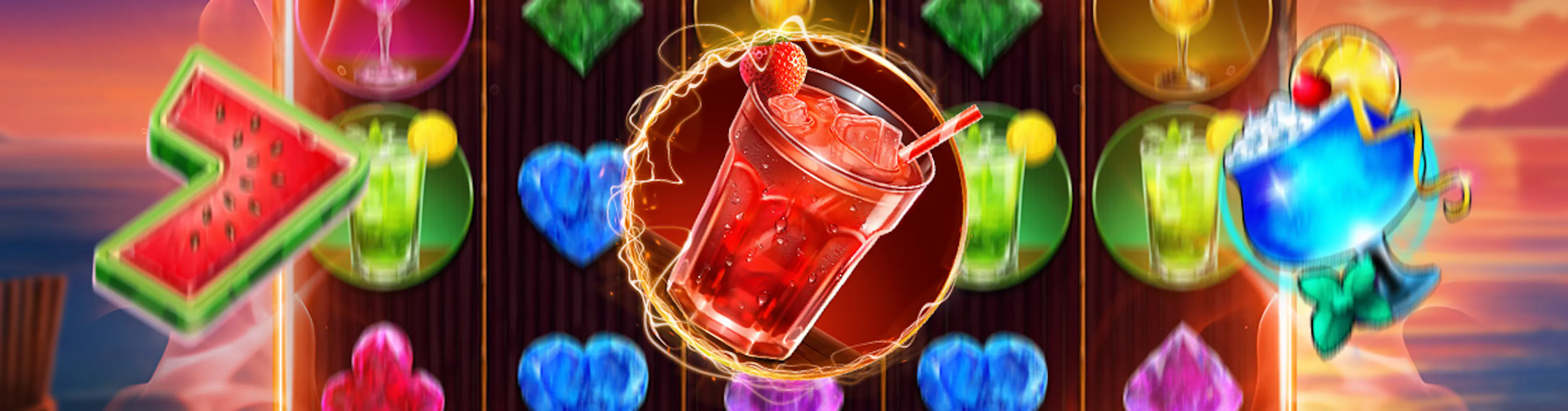 Păcănele cu bere și cocktail-uri